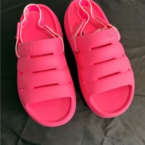 UGG Water-Resistant Pink Sandals